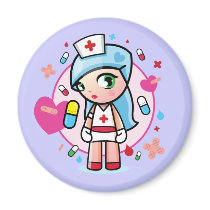 sweet nurse magnets
