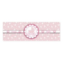 Sweet One Girl TY Skinny Gift Tag Business Cards
