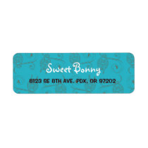 Sweet Owl Return Address Label labels
