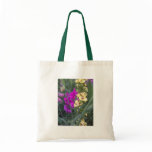 Sweet Pea and Mullein Flower Tote Bags