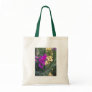 Sweet Pea and Mullein Flower Tote Bags