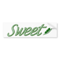 Sweet Pea Bumper Sticker