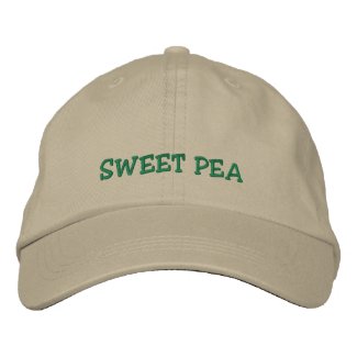 Sweet Pea cap embroideredhat