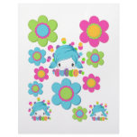 Sweet Pea Cutie Cutouts 1 Customized Letterhead