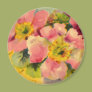 Sweet Pea Flowers Refrigerator Magnets