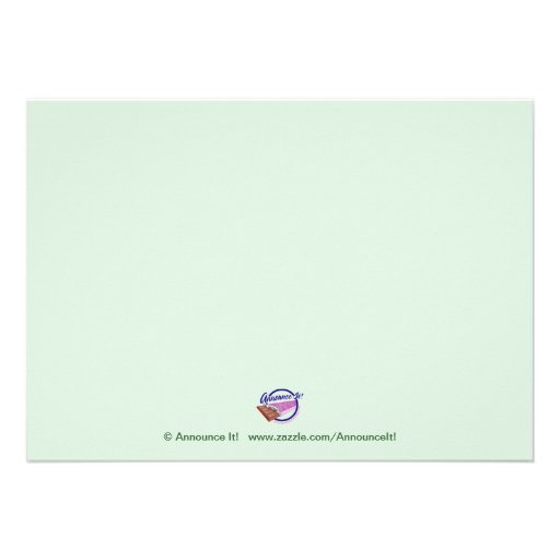 Sweet pea in a Pod Baby Shower Invitations