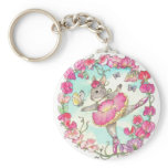 Sweet Pea Keychain