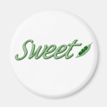 Sweet Pea Magnet