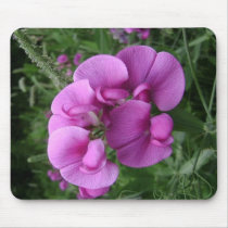 Sweet Pea Mouse Pad mousepads by Bessierae Sweet Pea Mouse Pad mousepads