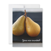 Sweet Pear Collection Invitation by theonedesigns_photos Sweet Pear Collection Invitation