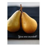Sweet Pear Collection Invitation Postcard