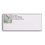 Sweet Peas in Antique Vase Envelope
