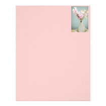 Sweet Peas in Antique Vase letterhead