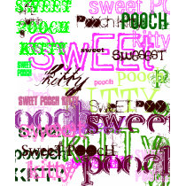 Sweet pOOch Kitty Hip Hop fashion Tee t-shirts by mBrEEze Sweet pOOch Kitty Hip Hop fashion Tee t-shirts