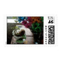 Sweet Potato & Flowers, CE postage by Caroleann1947 Sweet Potato & Flowers, CE postage
