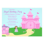 Sweet princess girl's birthday party invitation invitations