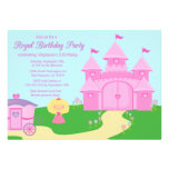 Sweet princess girl's birthday party invitation invitations
