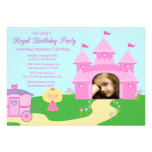 Sweet princess girl's birthday party invitation invitations