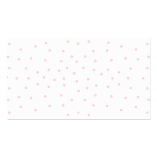 Sweet Princess Play Date Card Business Card Template (back side)