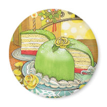 Sweet Princess Torte Magnet by CSiravo Sweet Princess Torte Magnet