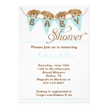 Sweet puppy baby shower Invitations invitations