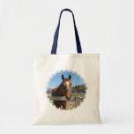Sweet Quarter Horse Budget Tote Bag