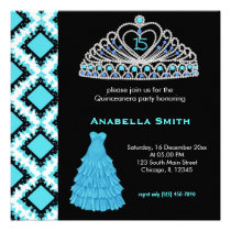 Sweet Quinceanera invitations