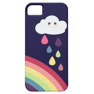 Sweet Rainbow & Cloud iPhone Case iPhone 5 Cases
