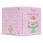 Sweet Recipes~Cook Book~Personalize! binders