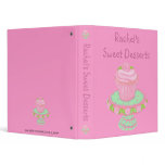Sweet Recipes~Cook Book~Personalize! binders