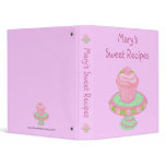 Sweet Recipes~Cook Book~Personalize! binders