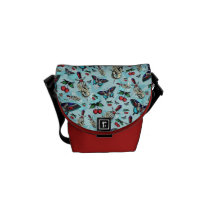 Sweet Revenge Americana Tattoos Bag. messenger bags