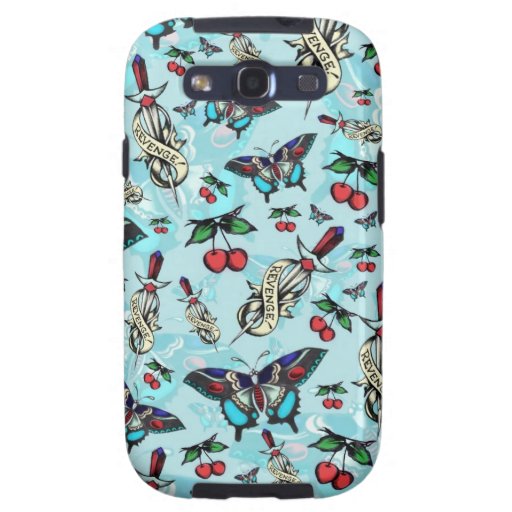 Sweet Revenge Old School Tattoo Style Art Galaxy S3 Cover Zazzle