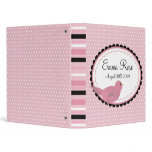 Sweet Rosebird Polka Dot Baby Photo Album Binder