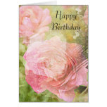 Sweet Roses Birthday Greeting Card
