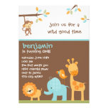 Sweet Safari Invitations invitations