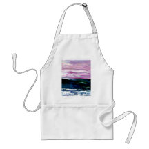 Sweet Season Ocean Seascape Sunrise Waves Apron