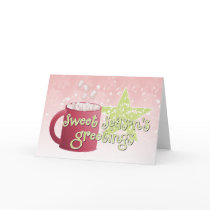Sweet Season's Greetings cards by silentranksshop Sweet Season's Greetings cards