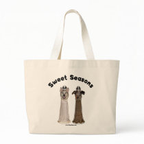 Sweet Seasons Salt and Pepper Dogs Tote Bag