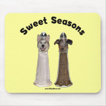 Sweet Seasons Salt and Pepper Dogs Mousepad