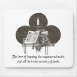 Sweet Serenity of Books Mousepads