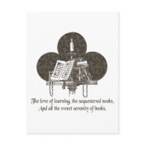 Sweet Serenity of Books postcards by nakedzealot Sweet Serenity of Books postcards