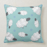 Sweet Sheep Throw Pillow for Kids