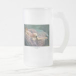 "SWEET SHELLY"  Pinup girl frosted beer mug mugs