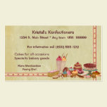 Sweet Shop Business Card business cards