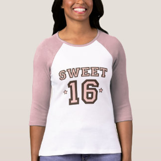 Sweet Sixteen16 Raglan T shirt