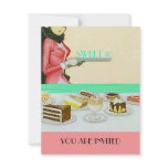 SWEET SIXTEEN 16 PARTY STYLISH DESSERTS INVITATION