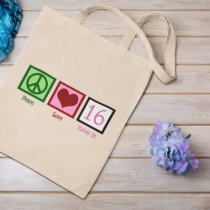 Sweet Sixteen Tote Bags