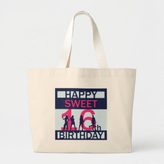 Sweet Sixteen Birthday Canvas Bag
