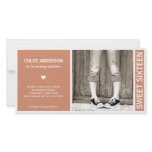SWEET SIXTEEN | BIRTHDAY INVITATION PHOTO GREETING CARD